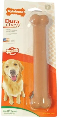 NylaBone Dura Chew Bot Bacon L