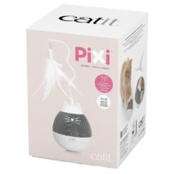 Catit Pixi Spinner Wit/Grijs -Dieren Serie Winkel 0022517431450