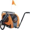 DoggyRide Hondenfietskar Novel 15 Compleet Oranje/Zwart -Dieren Serie Winkel 0088057502920