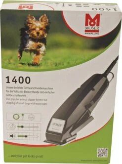 Moser Tondeuse 1400 -Dieren Serie Winkel 0200304 Lageresolutie