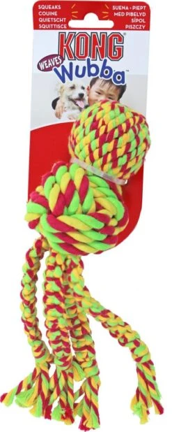 Kong Wubba Weaves Rope Assorti -Dieren Serie Winkel 0205783 2