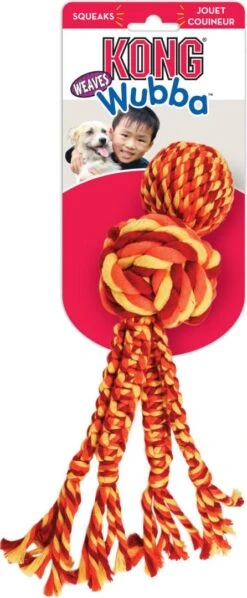 Kong Wubba Weaves Rope Assorti -Dieren Serie Winkel 0205784 a
