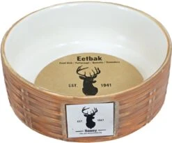 Boony Est. 1941 Voerbak Steen Wicker Sand -Dieren Serie Winkel 0212192