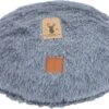 Boony Est. 1941 Ligkussen Rond Badger Grey 45 Cm -Dieren Serie Winkel 0213014