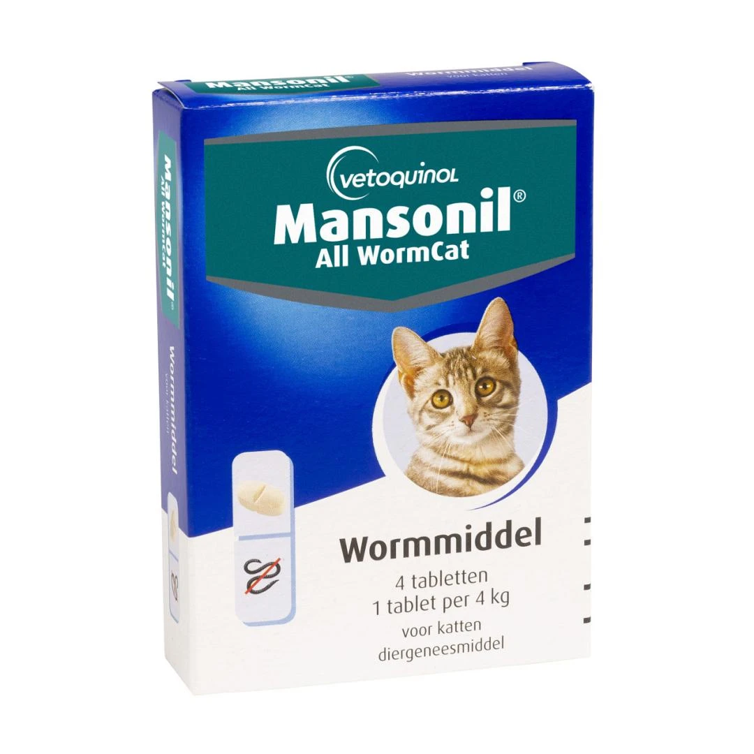 Mansonil All Worm Tabletten Kat 4 St 3 Mansonil All Worm Tabletten Kat 4 St
