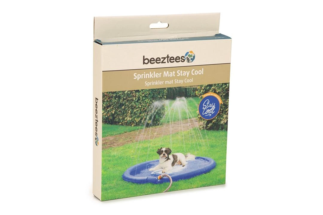 Beeztees Sprinklermat Stay Cool Blauw 100 Cm 4 Beeztees Sprinklermat Stay Cool Blauw 100 Cm - Afbeelding 2