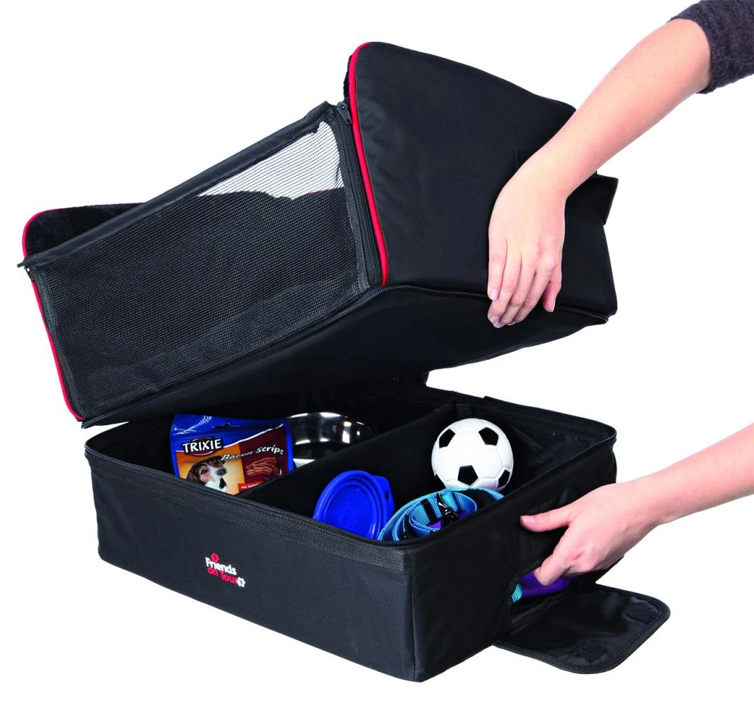 TRIXIE Autozitje Zwart 4 TRIXIE Autozitje Zwart - Afbeelding 2