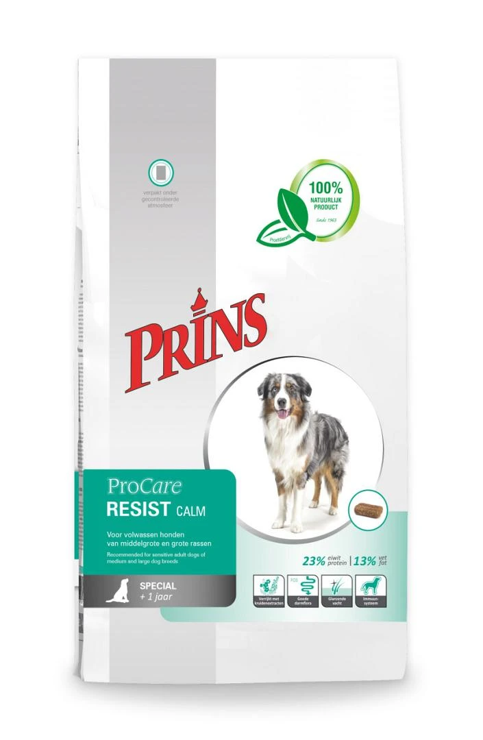 Prins Hondenvoer Procare Resist Calm 3 Kg 3 Prins Hondenvoer Procare Resist Calm 3 Kg