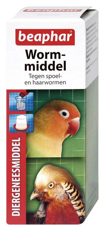 Beaphar Wormmiddel Vogel/knager 100 Ml