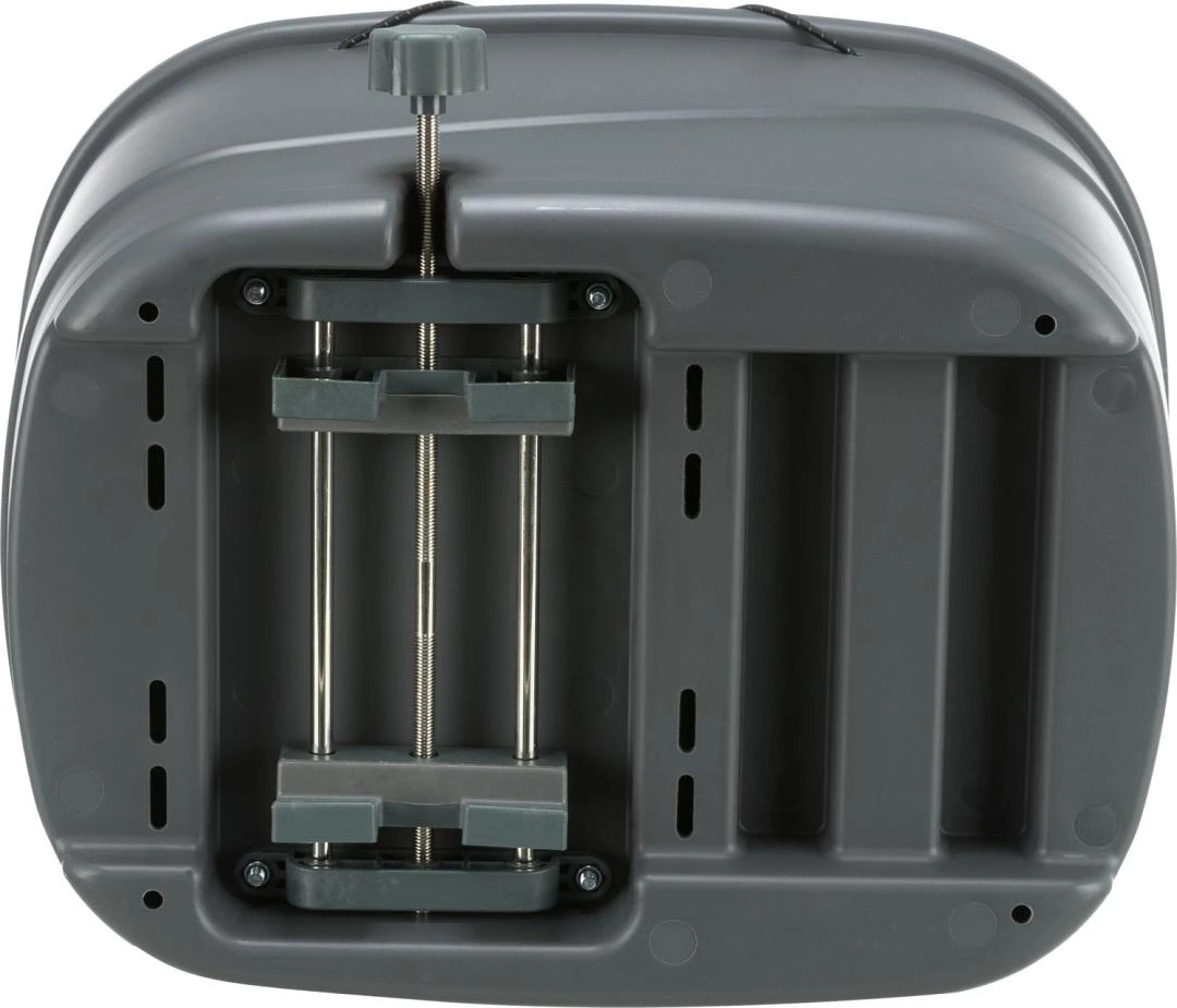 TRIXIE Fietsmand Voor Bagagedrager Grijs 5 TRIXIE Fietsmand Voor Bagagedrager Grijs - Afbeelding 3