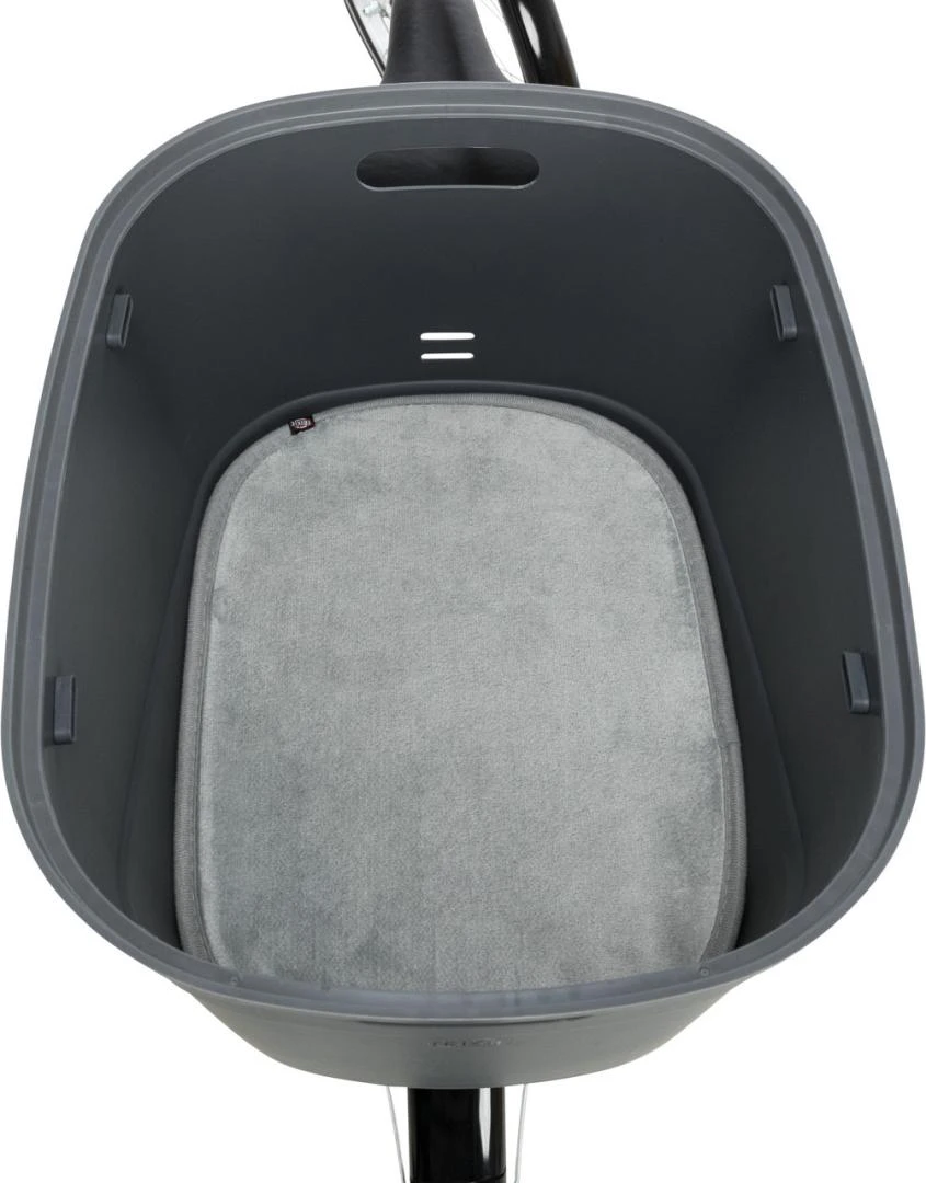 TRIXIE Fietsmand Voor Bagagedrager Grijs 6 TRIXIE Fietsmand Voor Bagagedrager Grijs - Afbeelding 4