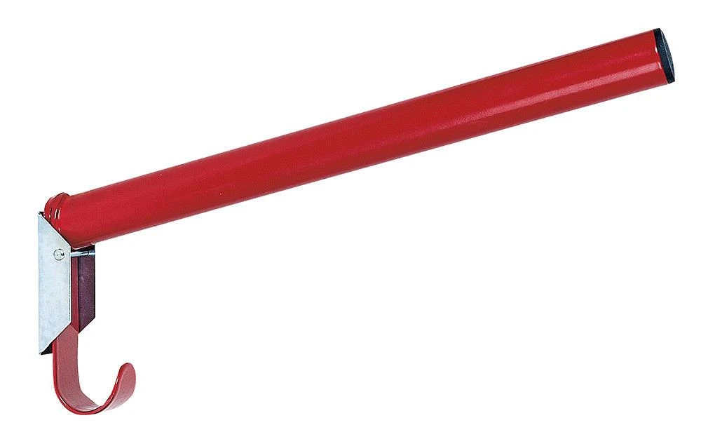 Zadelhouder 44cm Rond Metaal Rood 4 Zadelhouder 44cm Rond Metaal Rood - Afbeelding 2