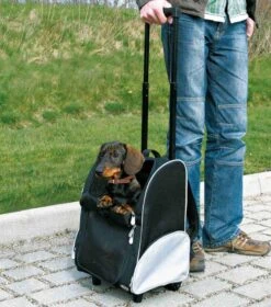 TRIXIE Trolley Hond Zwart/grijs 8 TRIXIE Trolley Hond Zwart/grijs -Dieren Serie Winkel 4011905028804 2