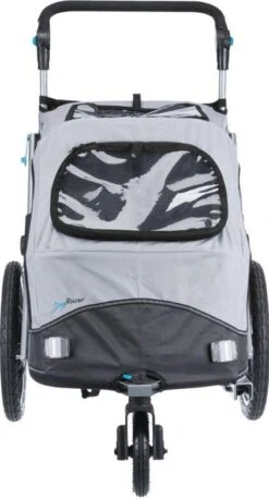 TRIXIE Opvouwbare Hondenfietskar Grijs 13 TRIXIE Opvouwbare Hondenfietskar Grijs -Dieren Serie Winkel 4011905127965 1