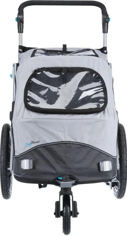 TRIXIE Opvouwbare Hondenfietskar Grijs 7 TRIXIE Opvouwbare Hondenfietskar Grijs - Afbeelding 5