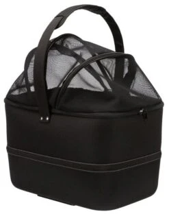 TRIXIE Fietsmand Voor Aan Het Stuur Zwart