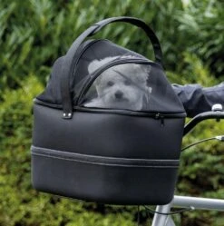 TRIXIE Fietsmand Voor Aan Het Stuur Zwart -Dieren Serie Winkel 4011905131085 3