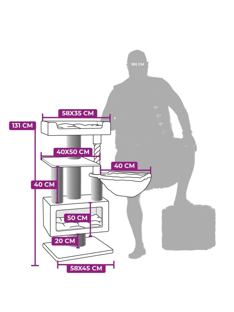 Petrebels Krabmeubel Lucky Bastards Parklane 131 Grey 4 Petrebels Krabmeubel Lucky Bastards Parklane 131 Grey - Afbeelding 2