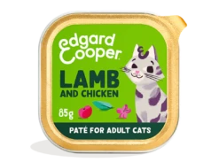 Edgard & Cooper Kattenvoer Adult Lam & Kip Paté 85 Gr