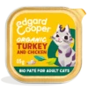 Edgard & Cooper Kattenvoer Adult Organic Kalkoen & Kip Paté 85 Gr