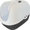 Moderna Kattenbak Budget Cat Donkergrijs/wit -Dieren Serie Winkel 5412087005062