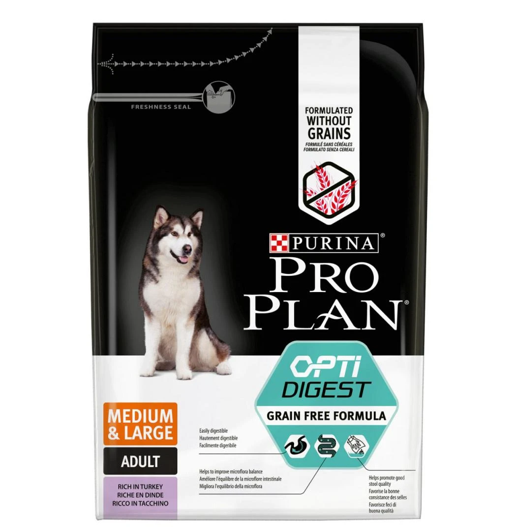 Pro Plan Medium & Large Adult Sensitive Digestion Kalkoen 2,5 Kg 3 Pro Plan Medium & Large Adult Sensitive Digestion Kalkoen 2,5 Kg