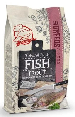 Natural Fresh FISH Hondenvoer Adult Trout 2 Kg