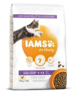 IAMS Kattenvoer Kitten Chicken 10 Kg