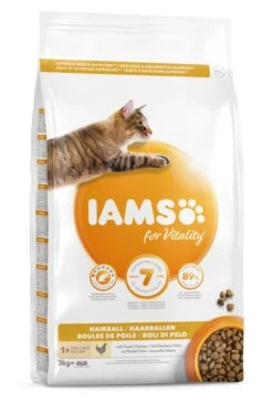 IAMS Kattenvoer Adult Hairball Chicken 3 Kg