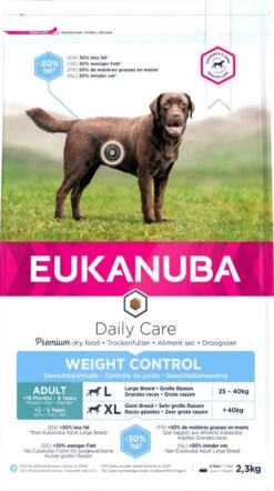 Eukanuba Hondenvoer Adult Large Weight Control 2,3 Kg
