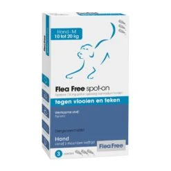 Flea Free Spot-On Hond 10 - 20 Kg 3 Pipetten