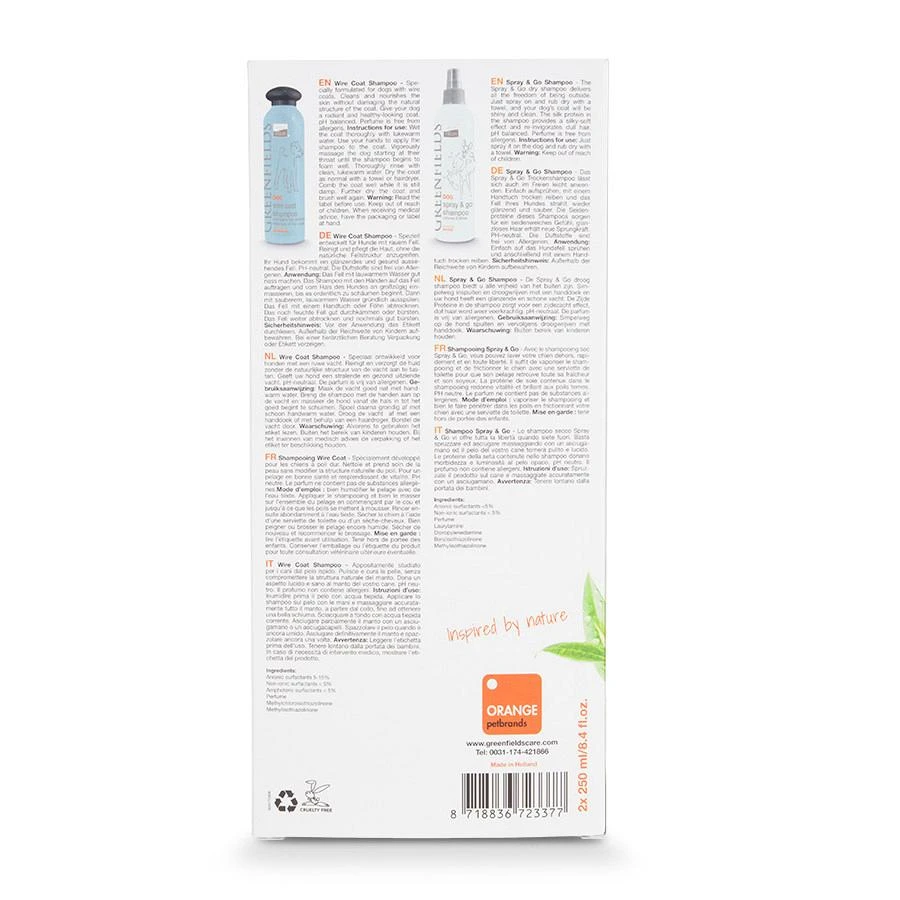 Greenfields Dachshund Care Set 2 X 250 Ml 5 Greenfields Dachshund Care Set 2 X 250 Ml - Afbeelding 3