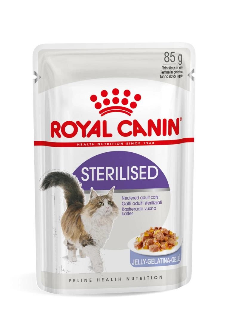 Royal Canin Kattenvoer Sterilised In Jelly 12 X 85 Gr 4 Royal Canin Kattenvoer Sterilised In Jelly 12 X 85 Gr - Afbeelding 2