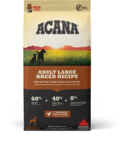 Acana Dog Hondenvoer Adult Large Breed 17 Kg -Dieren Serie Winkel ACANA Dog Adult Large Breed Recipe Front 17kg