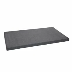 SnObbs Benchmatras Buffalo Cowboys Dark Grey -Dieren Serie Winkel Benchmat kunstleer snObbs darkgrey maat5 schuinliggend