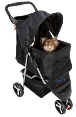 TRIXIE Hondenbuggy Zwart -Dieren Serie Winkel Buggy 3