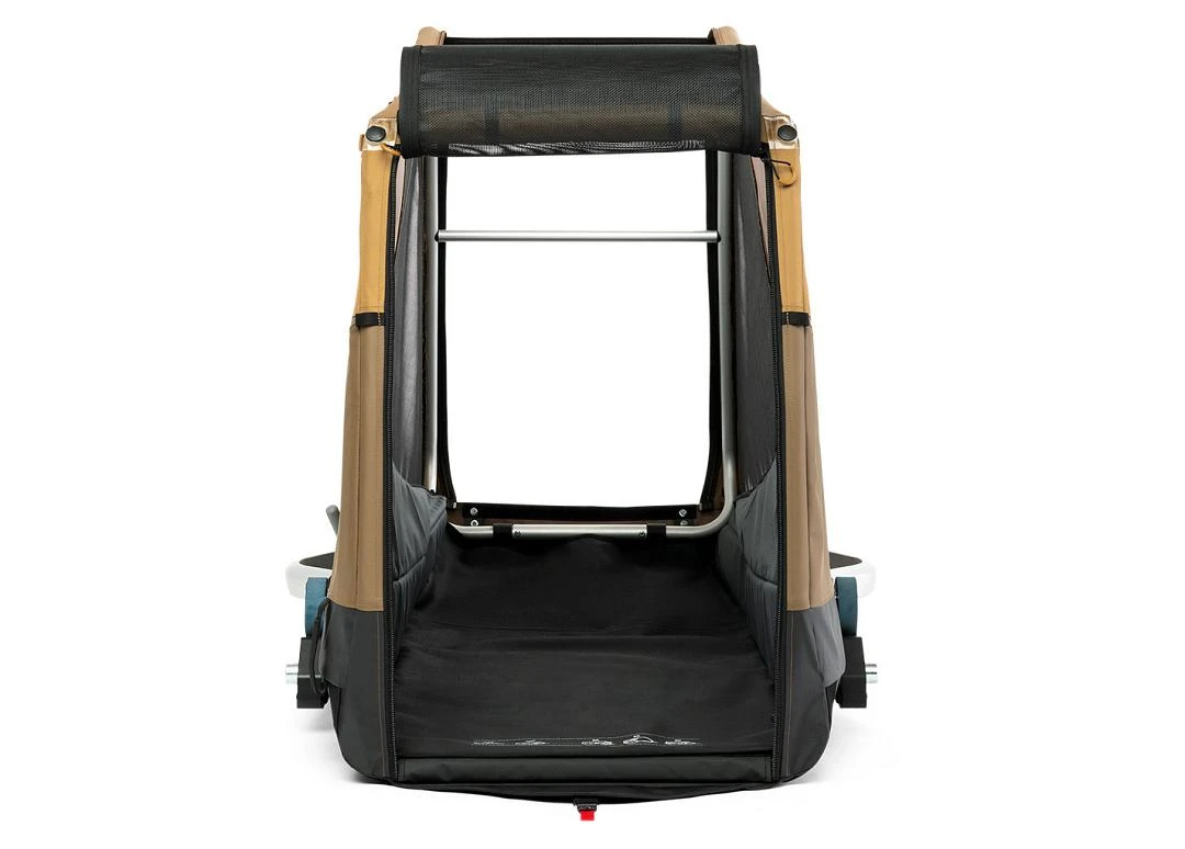 Croozer Hondenfietskar Dog Tammo Geel + Gratis Kussen 6 Croozer Hondenfietskar Dog Tammo Geel + Gratis Kussen - Afbeelding 4