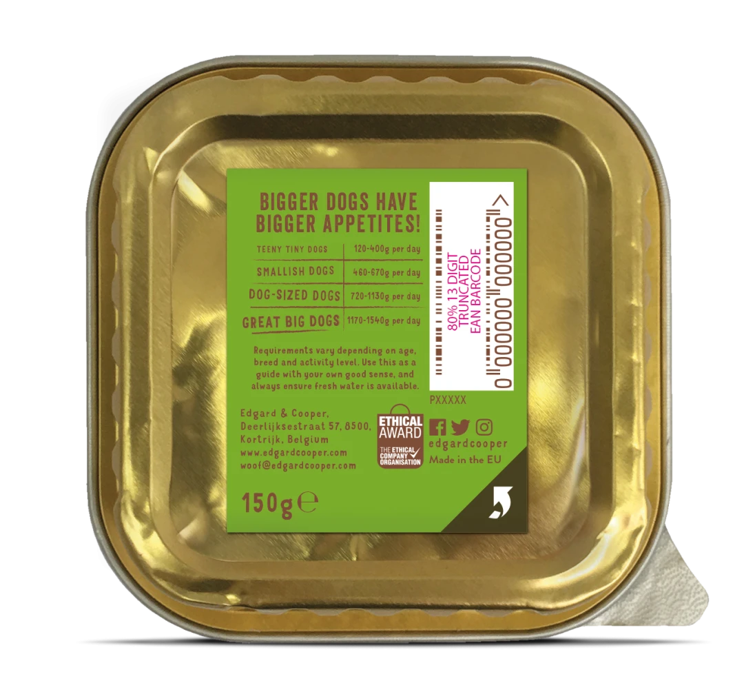 Edgard & Cooper Hondenvoer Adult Lam En Rund 150 Gr 4 Edgard & Cooper Hondenvoer Adult Lam En Rund 150 Gr - Afbeelding 2