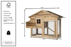 Voldux Kippen- Of Konijnenhok Nova Links -Dieren Serie Winkel Kippenhok Nova links 8720094050270 5