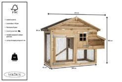 Voldux Kippen- Of Konijnenhok Nova Rechts -Dieren Serie Winkel Kippenhok Nova rechts 8720094050263 5