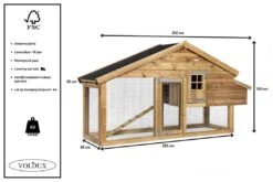 Voldux Kippen- Of Konijnenhok Romy Rechts -Dieren Serie Winkel Kippenhok Romy rechts 8720094050287 5