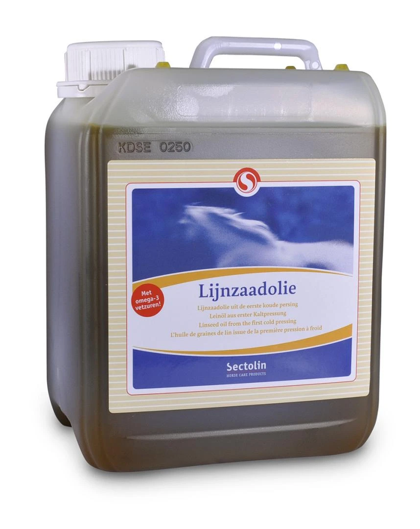 Sectolin Lijnzaadolie 2,5 Ltr 3 Sectolin Lijnzaadolie 2,5 Ltr