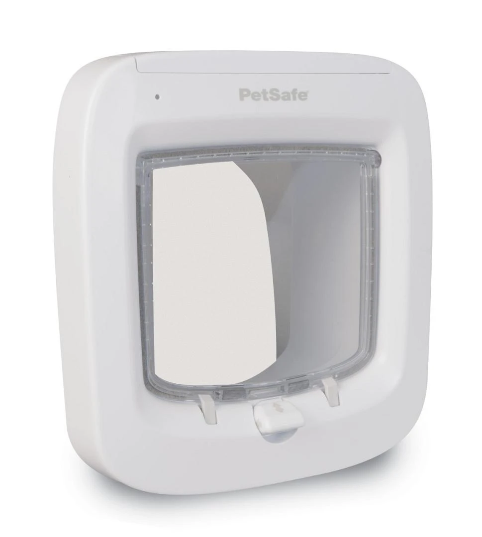 PetSafe Microchip Kattenluik Cat Flap Wit 4 PetSafe Microchip Kattenluik Cat Flap Wit - Afbeelding 2