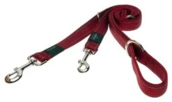 Rogz Beltz Utility Hondenlijn Multi Red -Dieren Serie Winkel RHLM11CDET0