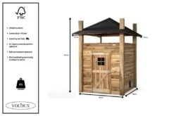 Voldux Kippen- Of Konijnenhok Hooiberg Loes -Dieren Serie Winkel Voldux Kippenhok Hooiberg Loes 8720569162354 5