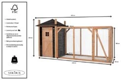 Voldux Kippen- Of Konijnenhok Hooiberg Mees XL -Dieren Serie Winkel Voldux Kippenhok Hooiberg Mees XL 8720569162248 5