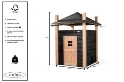 Voldux Kippen- Of Konijnenhok Hooiberg Niek -Dieren Serie Winkel Voldux Kippenhok Hooiberg Niek 8720569162378 7