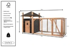 Voldux Kippen- Of Konijnenhok Hooiberg Niek XL 9 Voldux Kippen- Of Konijnenhok Hooiberg Niek XL -Dieren Serie Winkel Voldux Kippenhok Hooiberg Niek XL 8720569162385 8