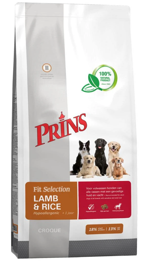 Prins Hondenvoer Fit Selection Lamb & Rice 2 Kg 3 Prins Hondenvoer Fit Selection Lamb & Rice 2 Kg