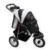 Innopet Hondenbuggy Comfort EFA ECO Black/Silver Grey -Dieren Serie Winkel innopet buggy comfort grijs zwart